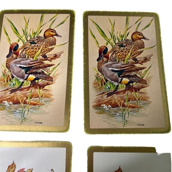 Duck Cardinal Junk Journal Craft Supplies Ephemera Embellishments Set 6 mq Vinta - Picture 3 of 7